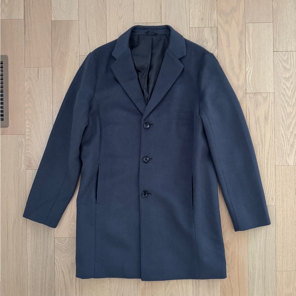 Simons Midnight Blue Trench Coat